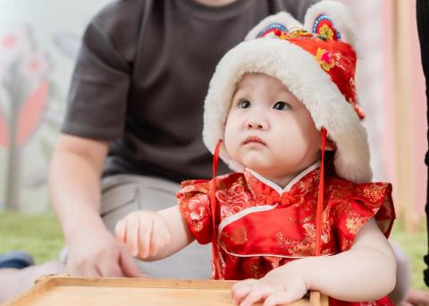 LouisaChenStudio - 寶寶周歲抓周活動照