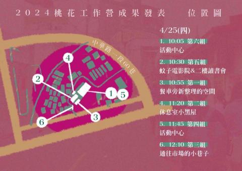 呂依璇 - 活動成果發表 位置圖