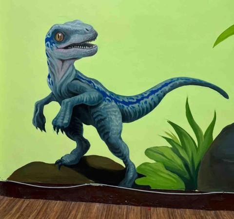 立羽工作室 - 壁畫

小藍