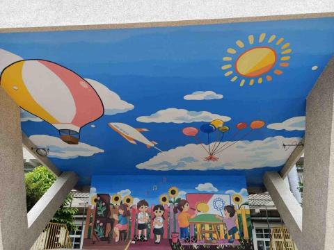 立羽工作室 - 壁畫

國小司令台彩繪