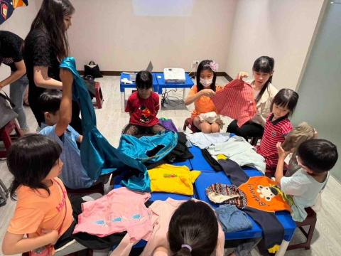 劉真里 - 開設兒童整理工作坊