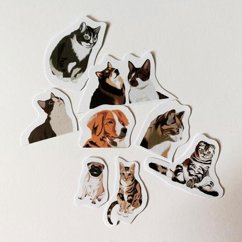 mei - 插畫繪製 / 文創貼紙