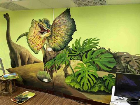 立羽工作室 - 壁畫

恐龍系列