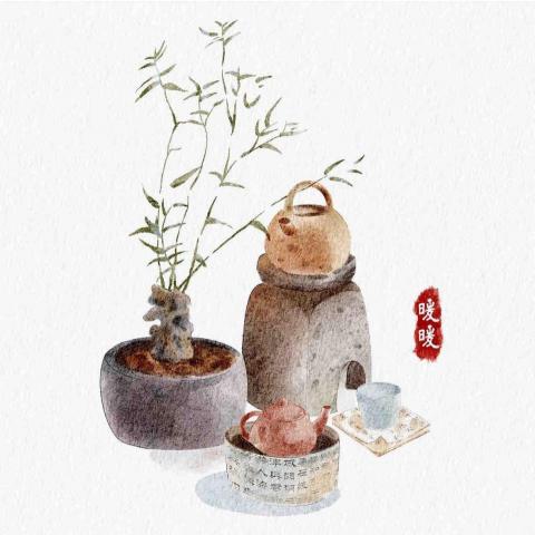 Nuandrawing.studio 暖暖插畫工作室 - 古風小物繪製