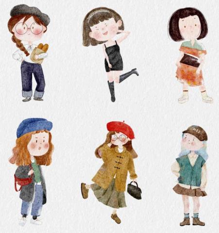 Nuandrawing.studio 暖暖插畫工作室 - 可愛人物繪製