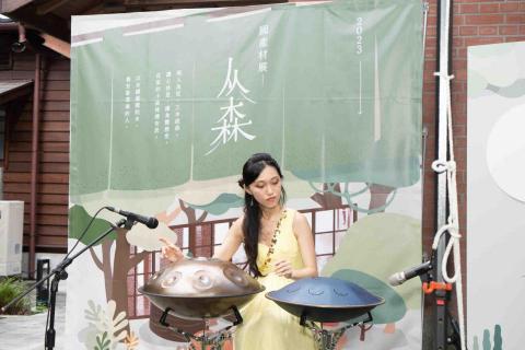 林汶儀  古箏&手碟 - 記者會演奏