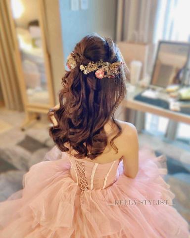 台中新娘秘書Kelly |美甲|美睫|育髮|紋繡 - 超美永生花