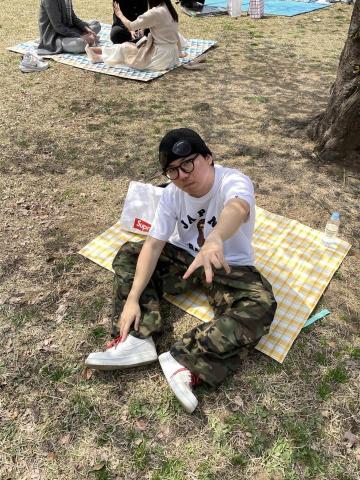 我是來自韓國的尹一 - 韓國汝矣島公園