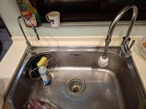 日日通環保 - 廚房流理台排水不良，水管堵塞，下水道疏通