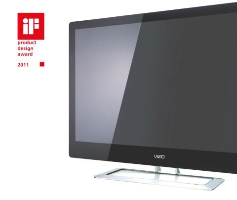 Avo Li - The VIZIO Slim 42” is a super slim LED backlight TV. The sleek design stand is the key feature of this TV. The main body is thin and sleek, and has a mirror-like glass on it. 
