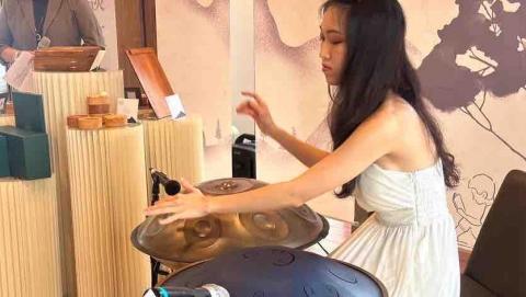 林汶儀  古箏&手碟 - 記者會演奏