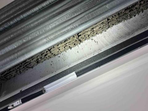 分離式冷氣清洗保養 - 清洗前