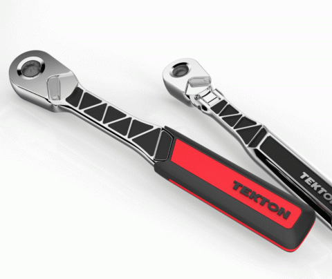 Avo Li - I created a lightweight, versatile ratchet wrench with a hollow structure and detachable anti-slip grip for comfort and modern style.