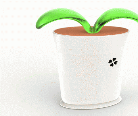 Avo Li - I designed a potted plant-style air quality monitor with glowing leaves that indicate air quality and serve as interactive buttons. It connects to a smartphone app for easy management.