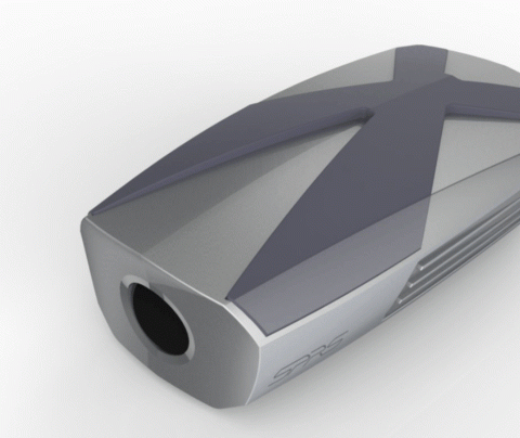 Avo Li - Using sharp curved surfaces, a high-quality camera is designed for motorcycle riders. The button is designed under the X-shaped rubber, which is both waterproof and stylish.