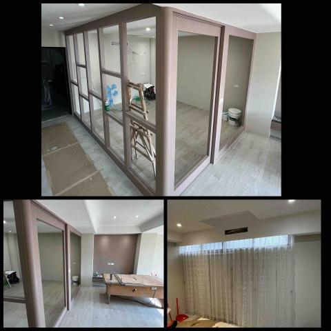 築家室內裝潢工程 - 造型玻璃隔間牆 -圓角修飾-造型電視牆-收納矮櫃-全室跳色 -造型天花板 築家室內裝潢工程 - 造型玻璃隔間牆 -圓角修飾-造型電視牆-收納矮櫃-全室跳色 -造型天花板