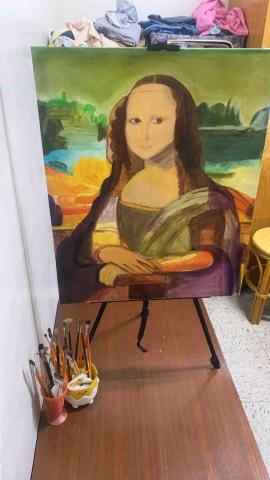 雅茵音樂教室 - 蒙娜麗莎半成品