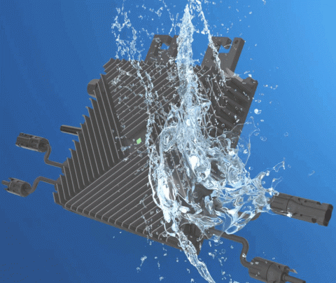 Avo Li - The GVE Micro Inverter focuses on durability for long-term outdoor use; and IP68 waterproof rating. The cooling heat-sink design maintains an excellent visual appearance.