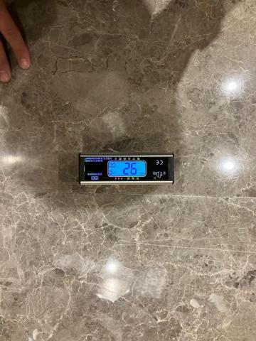 寶唯家企業社 - 晶化處理前光澤度只有26~