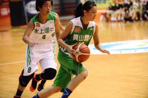 葉達芸 - 綠色球衣的是我，JHBL甲組聯賽全國第二名