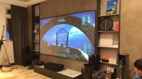 薛政宏 - EPSON EH-LS800 /FOCAL超短焦家庭劇院