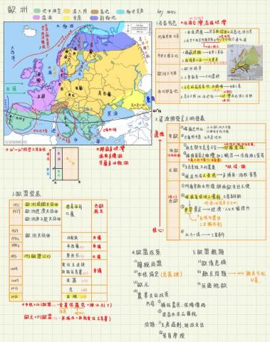 徐緯軒 - 地理筆記範例