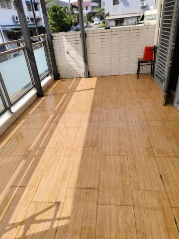 張馨云 - 陽台清潔後