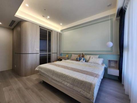 ESHouse - 微鄉村風主臥房設計