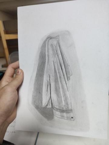 丁的設計 - 素描畫毛巾