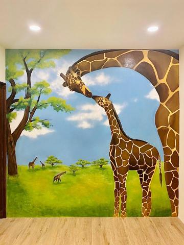 林于傑 - 高雄鳳山-室內民宅女兒房
材料：德國進口專業噴漆、得立戶外漆
施作天數：3天