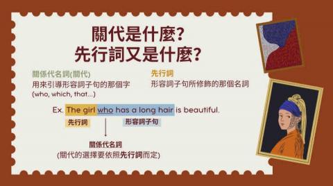 蘇芷媛 - 清楚明瞭的文法講解