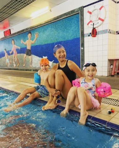 Wei-Ning Lee - 與家教學生之合照