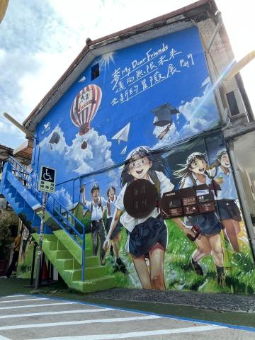 林于傑 - 台中審計新村-統一麥香畢業季
材料：德國進口專業噴漆、得立戶外漆
施作天數：5天