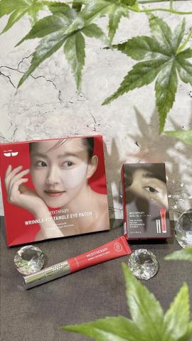 崔普小哀 - 【MEDITHERAPY 緊緻膠原蛋白眼膜+紅酒震動眼霜】