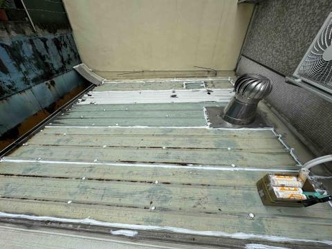 精工國際工程 - 2024 7/30 台中東區 鐵皮修補抓漏補強