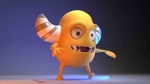 Renee - 3D怪物角色建模（側面）