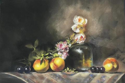 Molly Chang - 粉彩靜物練習