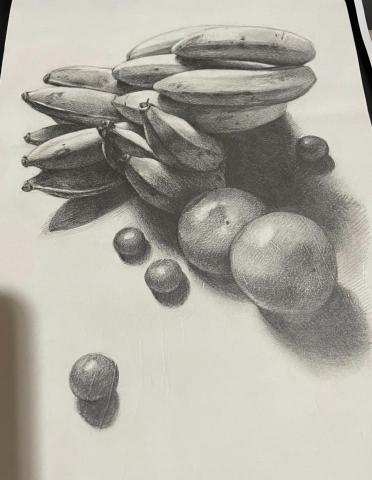 Molly Chang - 鉛筆素描練習