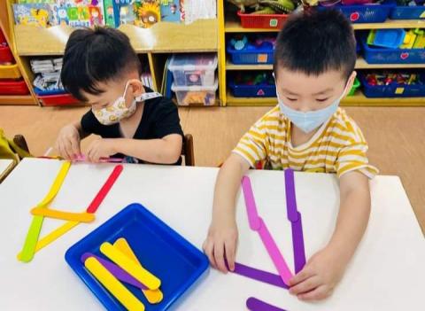 大安老師 - 益智與顏色配對遊戲❤