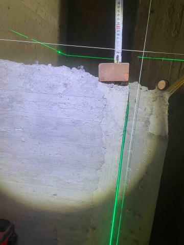 宇頡 - 泥作拉線水平