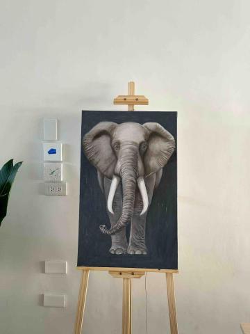 李依蓁 - 油畫課學生作品