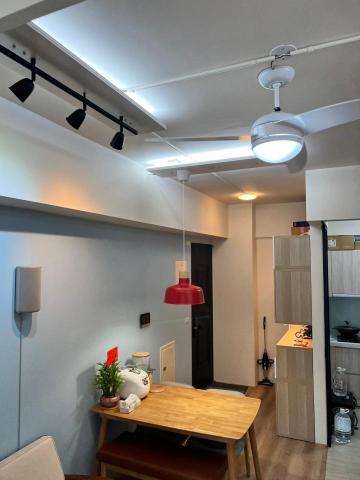 吳上章 - <不用裝潢 也可以安裝任何你喜歡的燈具>
完成實例:餐廳&玄關