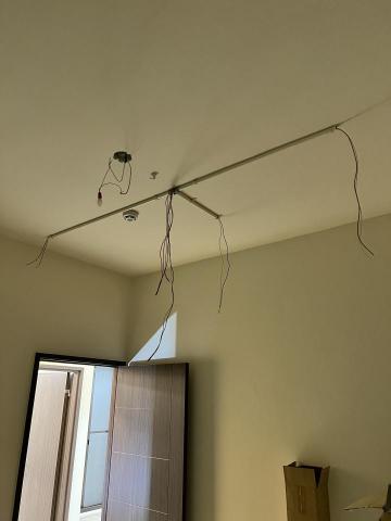 吳上章 - <不用裝潢 也可以安裝任何你喜歡的燈具>
配管&配線