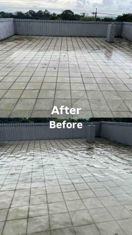 晶通衛生行 通水管 - 原本頂樓淹大水 、大水退去後 晶通衛生行 通水管 - 原本頂樓淹大水 、大水退去後