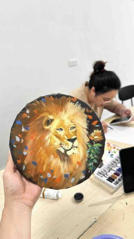 李依蓁 - 學生油畫創作