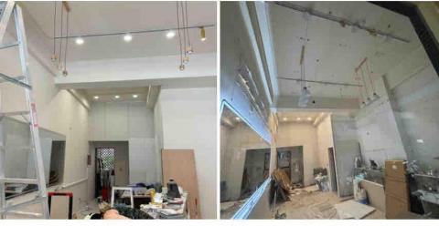 居宅通修繕工程（丘川工程行） - 長安路店面！塗裝整理後大家都說漂亮！超讚