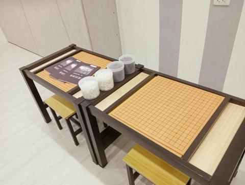 沐川圍棋 吳冠霖老師 - 棋桌棋具