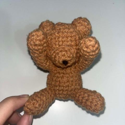 敏尼 - 毛線編織熊