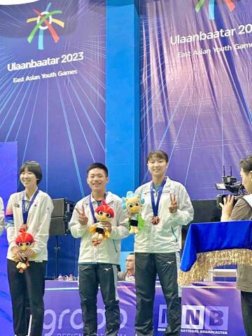 楊上封 - 烏蘭巴托運動會銅牌