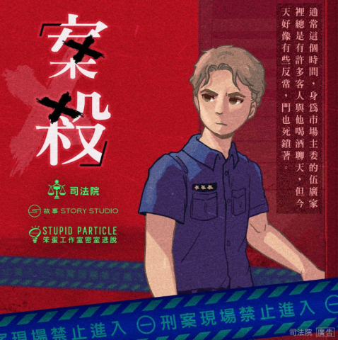 Anlin - 與司法院、笨蛋遊戲工作室合作之案件，將司法改革史上的重大案件&mdash;蘇建和案，改作為Insatagram解謎遊戲，上線三日內就有破千人遊玩。

遊戲連結：https://www.instagram.com/p/CkIYGcBLGJY/